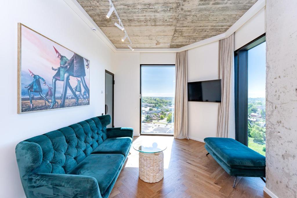 Panoramic View 1 BD Apartment by Domvia, Kaunas