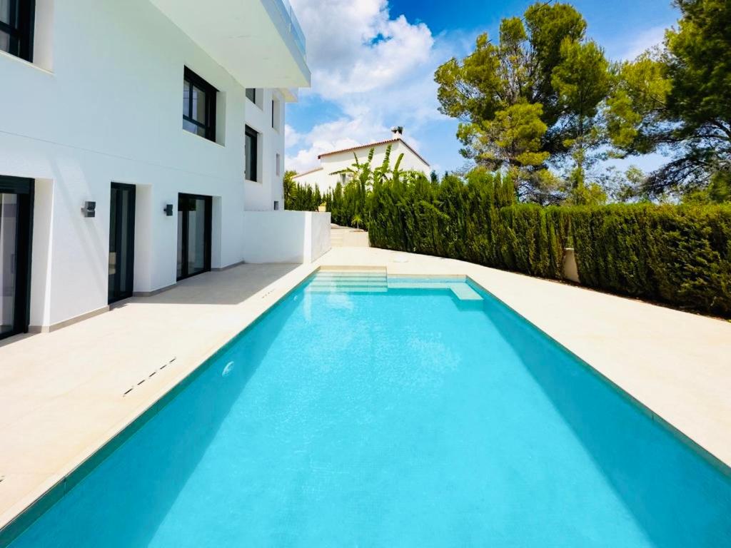 Calpe villa lujo playa piscina jardin barbacoa ideal familias y grupos - 3
