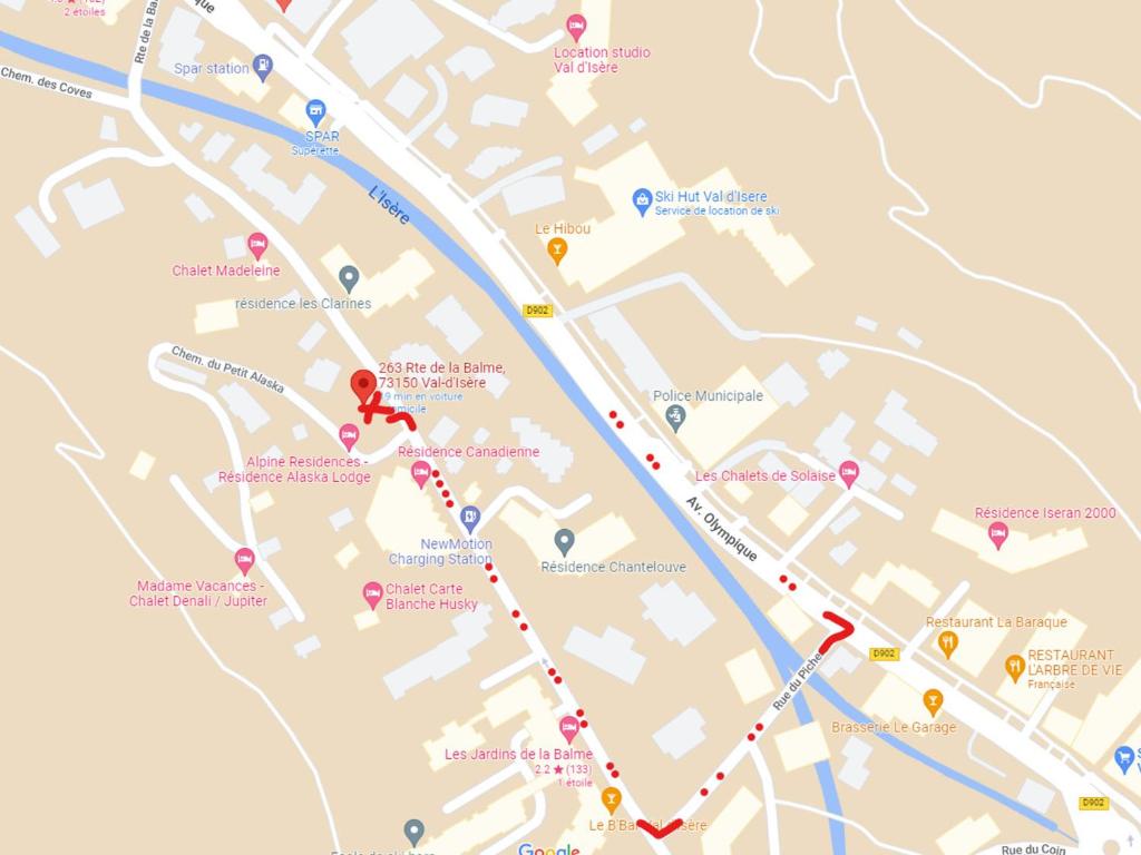 Appartement 95m², Sud-Est, Jacuzzi, Val d'Isère, 4 Suites, Parking, Animaux OK - FR-1-567-73 - 3