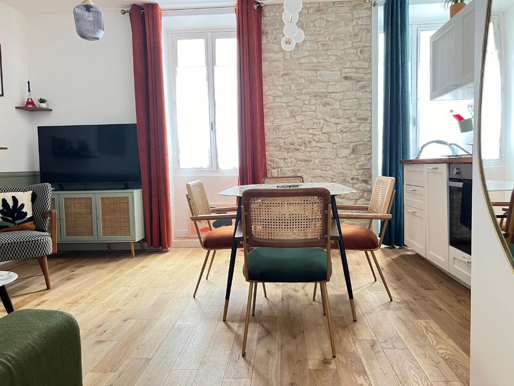Relais Cocorico "Poule" 1 Bedroom with AC Eiffel Tower district - 4