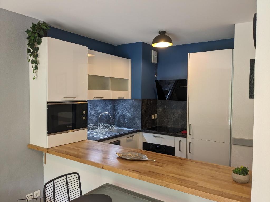 Charmant appartement de 41m2 avec linges de maison et ménage compris, 2 pièces à Lamalou-les-Bains pour 2 personnes - 2