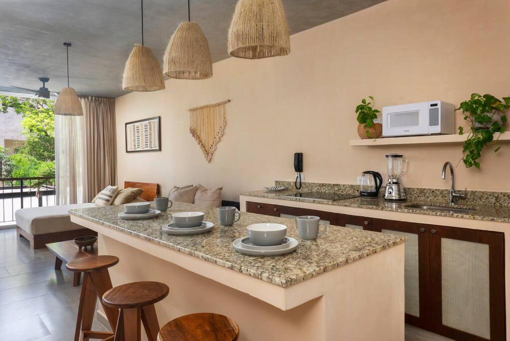 Modern Studio w Balcony & Pool La Veleta, - Tulum - A207 - 3