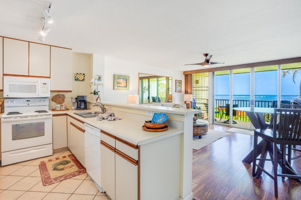 Ocean View Oasis at Wailua Bay View 104, Kapaa