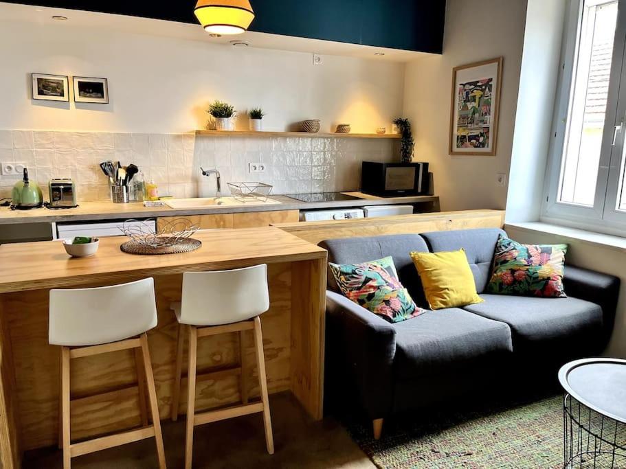 Studio Le Sanlecque, Wifi Tv 2personnes - 4