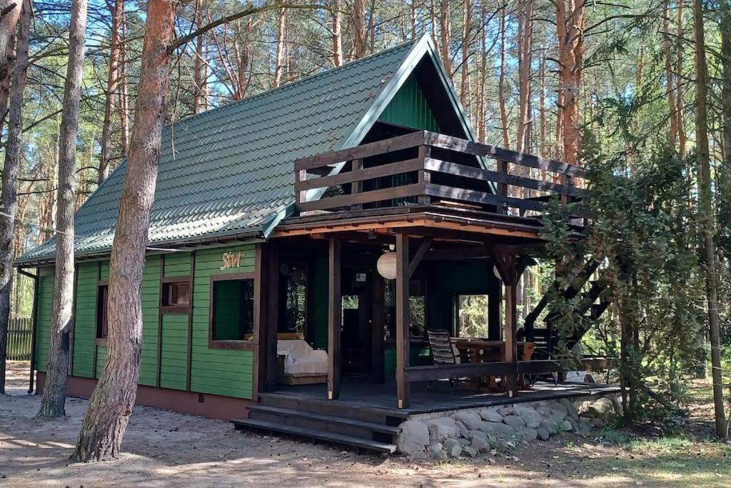 Wilga - klimatyczny domek z 2 tarasami, Ostry Bór