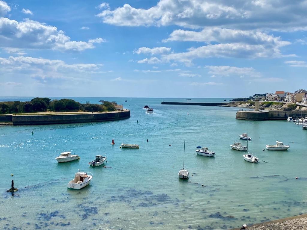 Vue sur l'entrée du port, Saint-Gilles-Croix-de-Vie