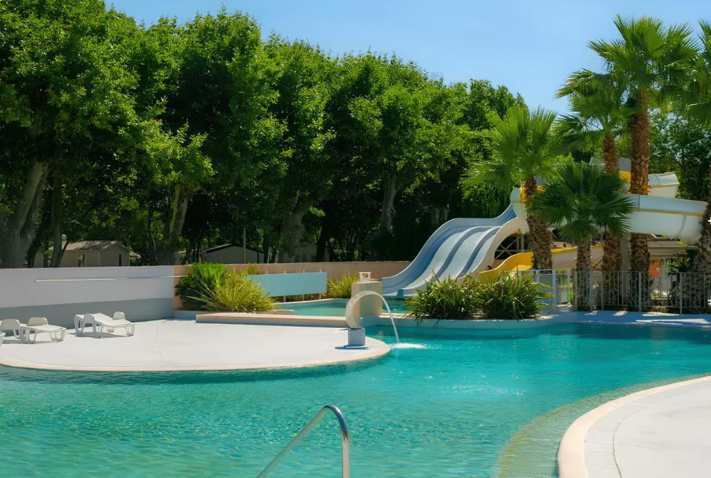 Mobil home 6 personnes confort Océan climatisé camping avec piscine Agde - 5