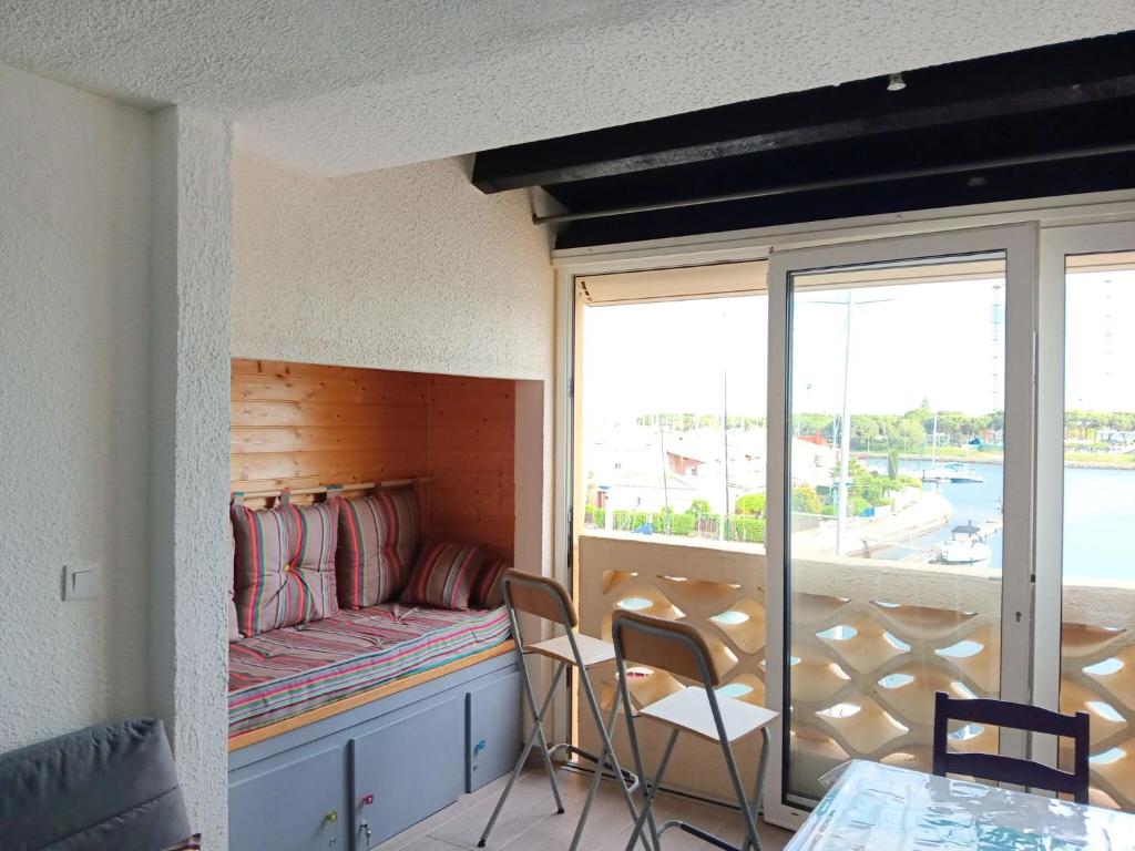 Appartement lumineux à Agde avec vue sur la mer - 34 m² - 1
