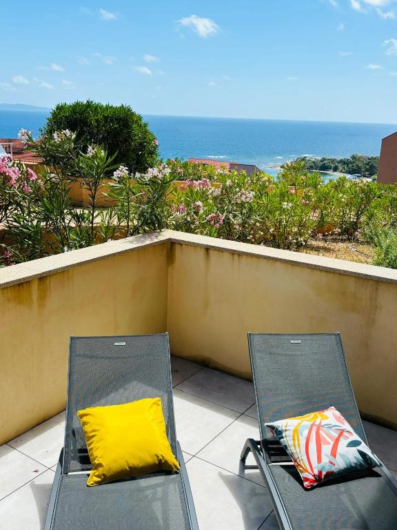 Appartement moderne à Ajaccio de 45 m² avec terrasse vue mer - 5