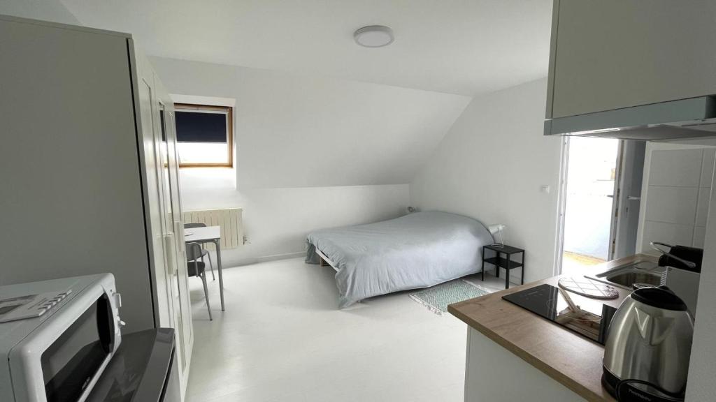 Studio indépendant clair et calme, Lannion