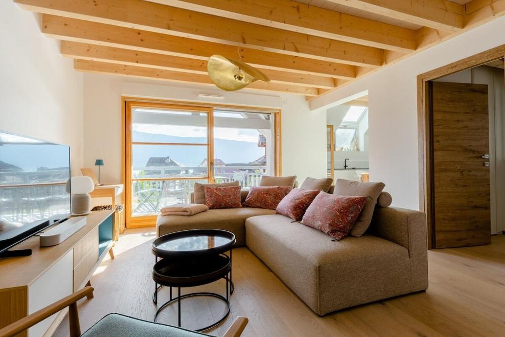 Appartement Duplex vue lac et montagne à Talloires - 3
