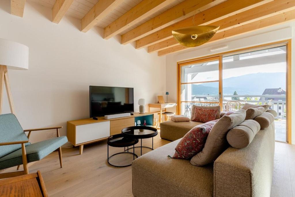 Appartement Duplex vue lac et montagne à Talloires - 5