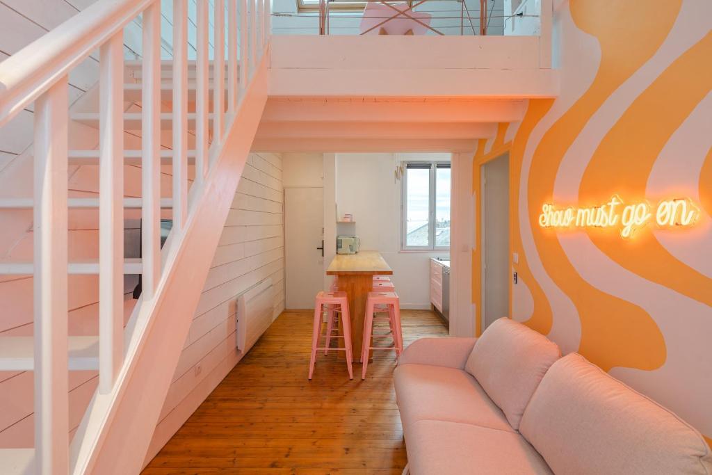 Appartement coloré proche du centre ville et de la gare - 1