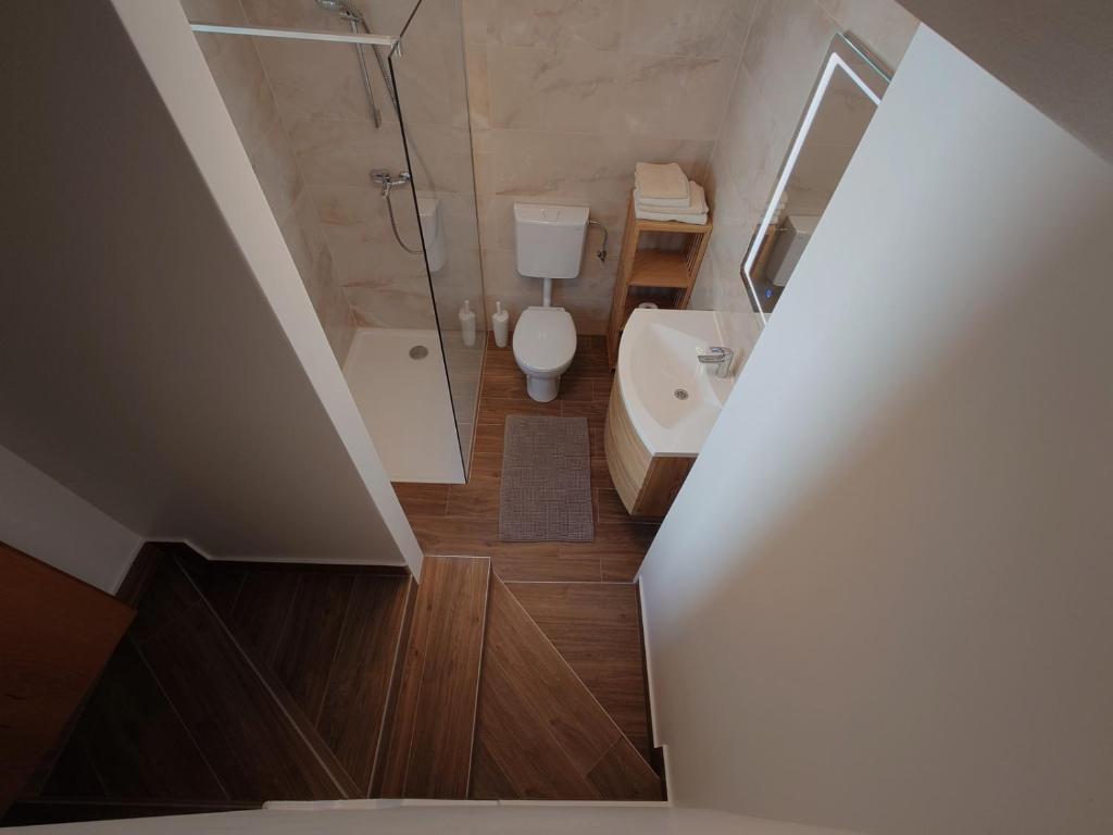 Apartment in Kampor with sea view, balcony, air conditioning, WiFi (4838-2), Kampor