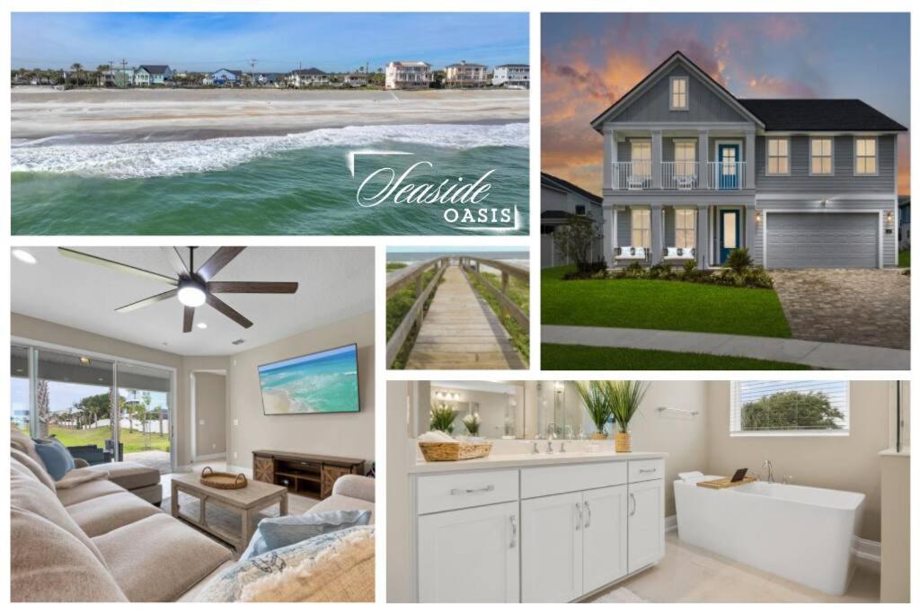 NEW - Vilano Beach Family Oasis, Private Beach Access, Intercoastal View, St. Augustine