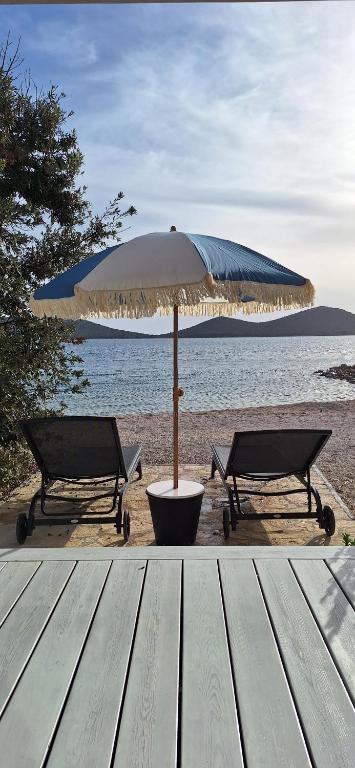 Villa on the beach, Pakoštane