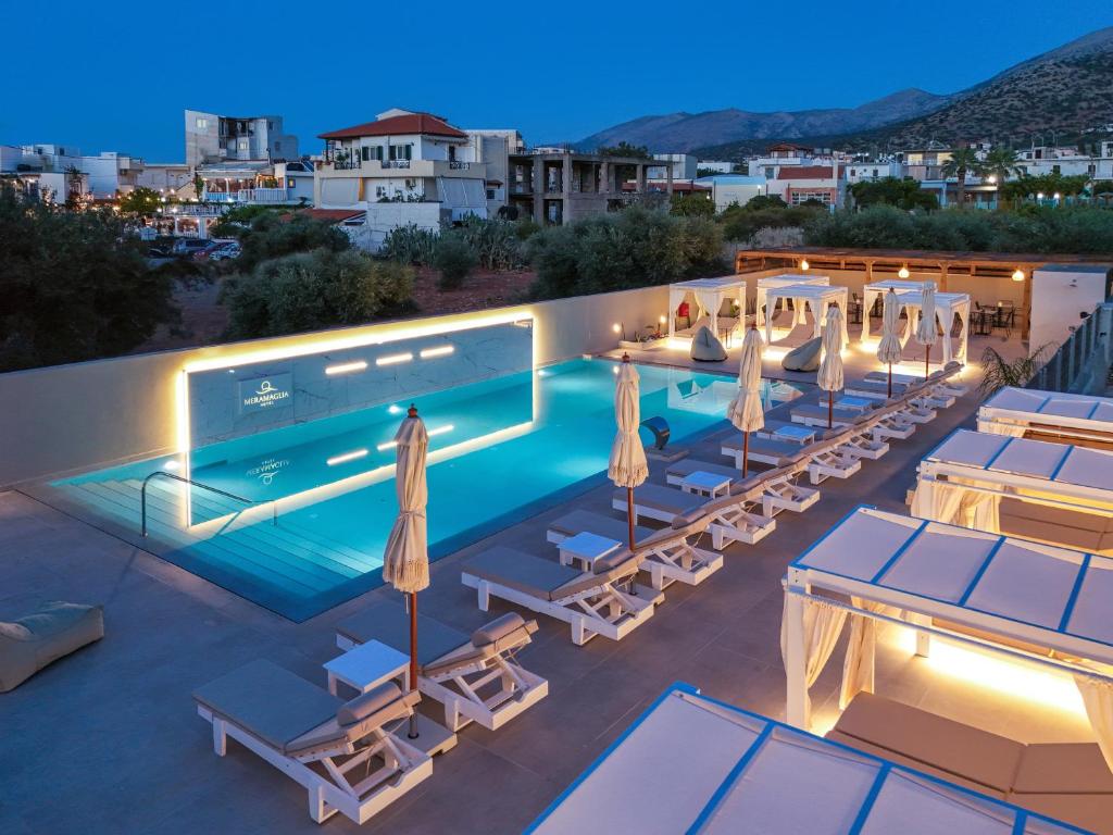 Meramaglia Hotel — Swimming pool in Malia