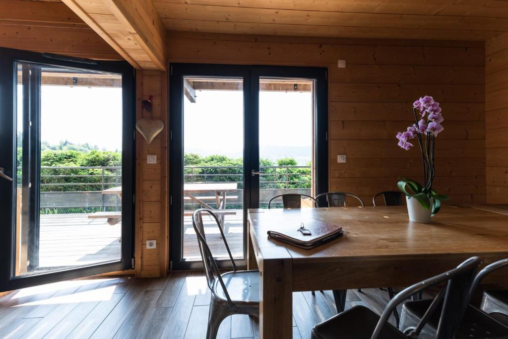 Chalet de luxe -8 pers- sauna - vues lac & montagne - 4