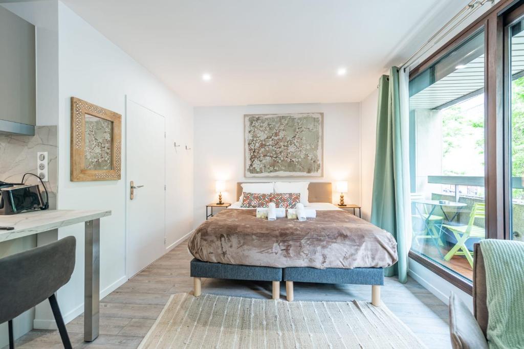Le Bonlieu 3 - Joli studio avec balcon en plein coeur de la ville - 1