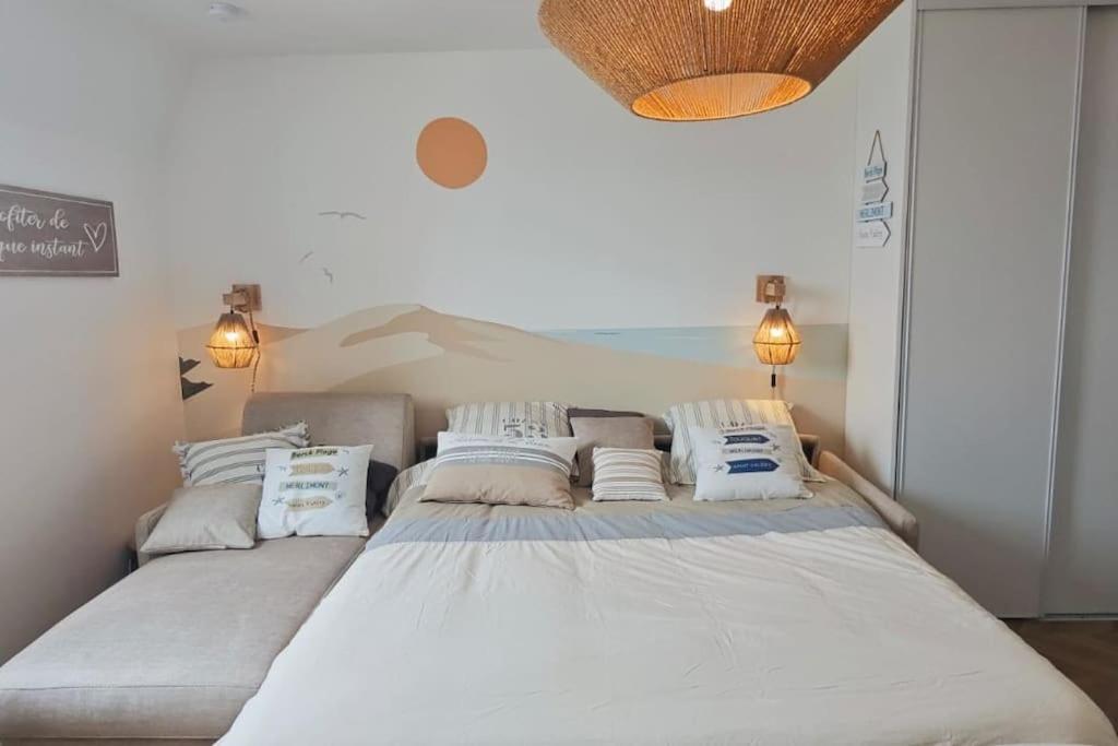 BERCK Beach Attitude 160 QUEEN SIZE très confort - 3min de la plage - 1