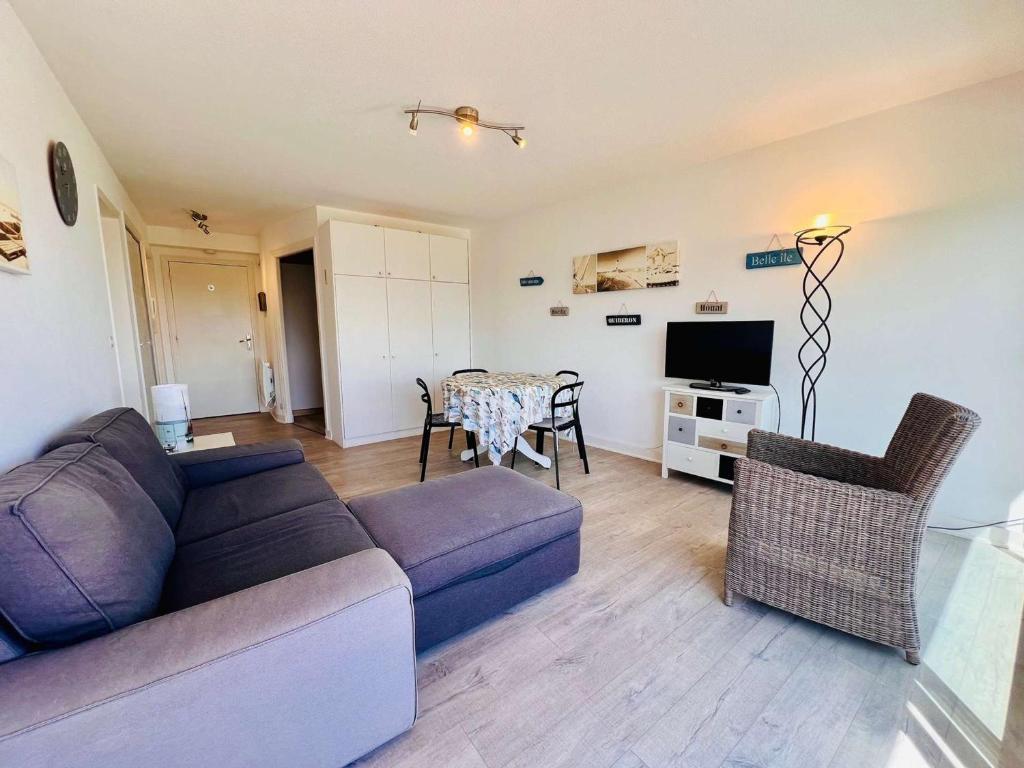 Charmant 2 pièces rénové à Quiberon avec balcon, parking et wifi, animaux admis - FR-1-478-88 - 4