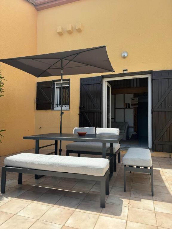 La plage à 2min à pied, 2 extérieurs,wifi,Clim, Le Barcarès