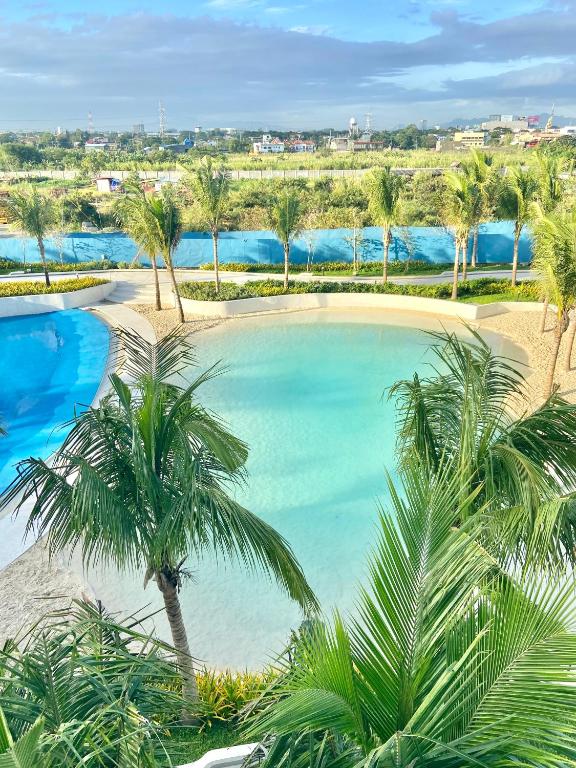 San Isidro의 아파트먼트 (28m², 침실 1개, 프라이빗 욕실 1개) (AMIRAH’S PLACE SUITE HAVEN ( WAVE POOL VIEW))