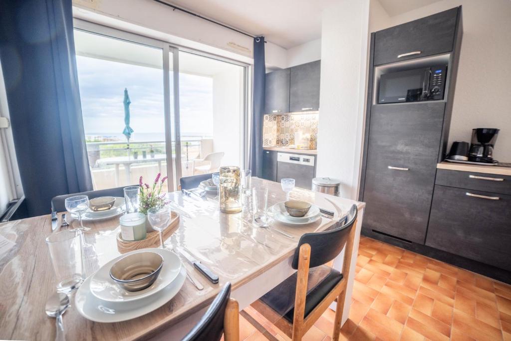 La Perle Bleue Vue sur mer-Terrasse-Parking-Plage Top ProsConciergerie Palavas-les-Flots - 4
