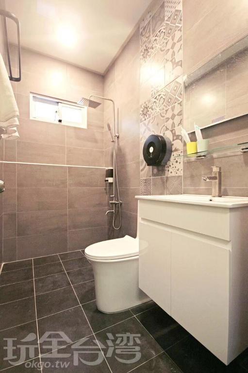 Bathroom, Ludao 38 Degree Ocean view B&B in Green Island