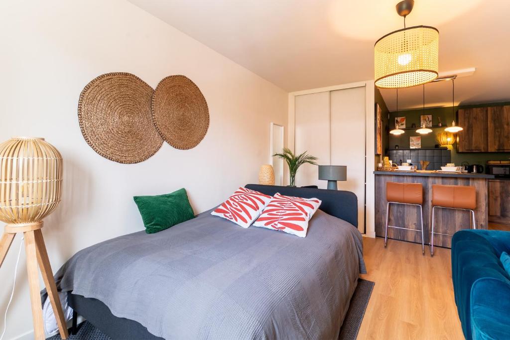 Cocon Coloré - Studio pour 2 30min de Paris, Chevilly-Larue