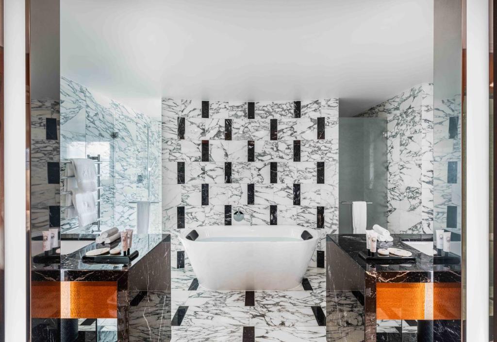 Bathroom, Mandarin Oriental, Geneva in Geneva