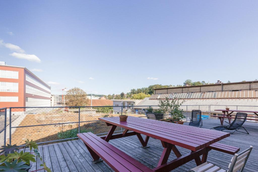 Balcony/terrace, Depot 195 - Hostel Winterthur in Winterthur