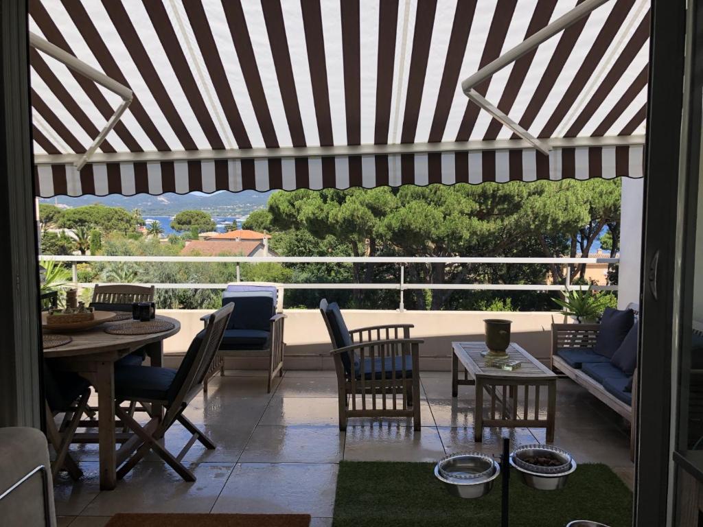 appartement vue mer, Saint Tropez