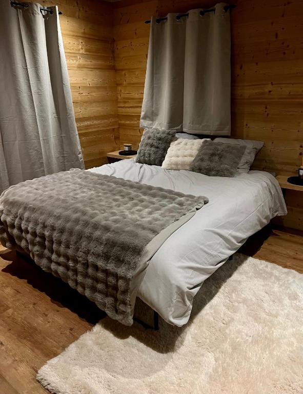 Nouveau chalet d'architecte Le Lauzaret sauna et jacuzzi Villard-Reculas - 5