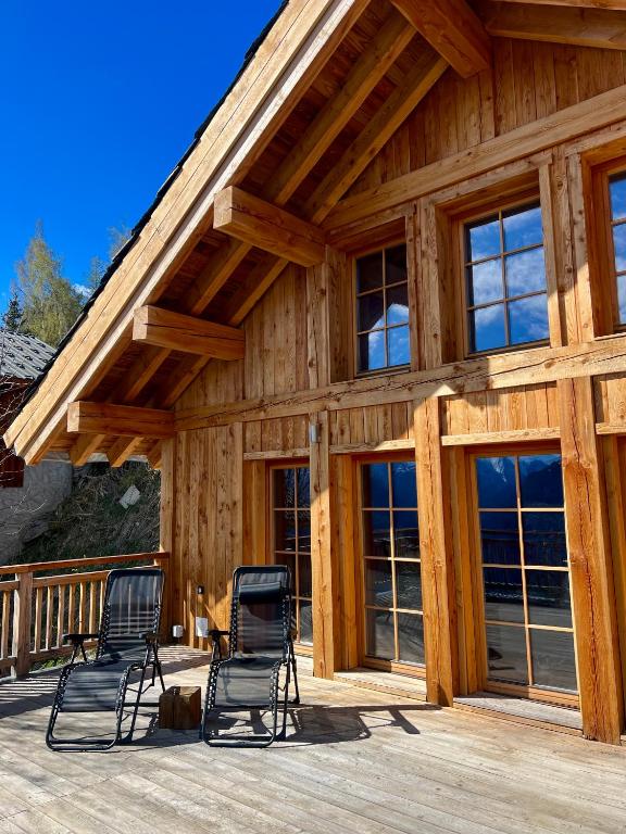 Nouveau chalet d'architecte Le Lauzaret sauna et jacuzzi Villard-Reculas - 2