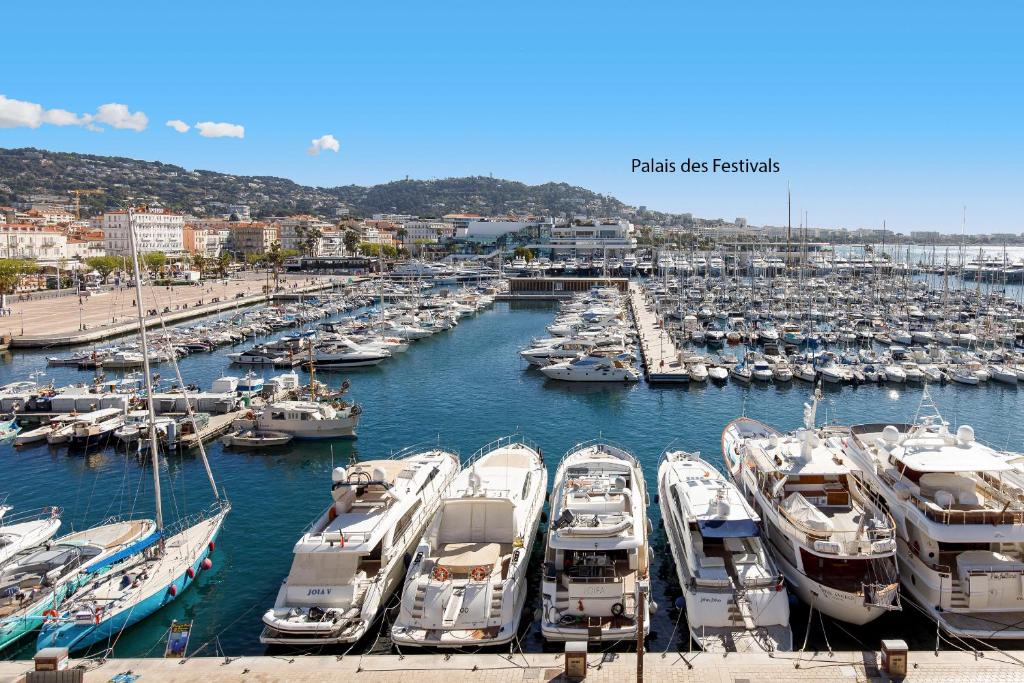 Panoramique Mer 3 p 4 pers Palais Festival plage port - 3