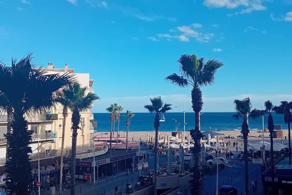 Vue sur mer à Canet Plage, Canet-en-Roussillon