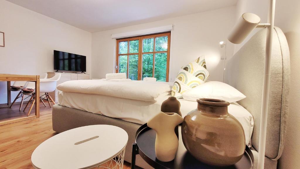 GM-Stays - Studio am Dürnbach - Modern, ruhig & zentral am Schliersee mit Parkplatz - BRIGHT Collection - 3