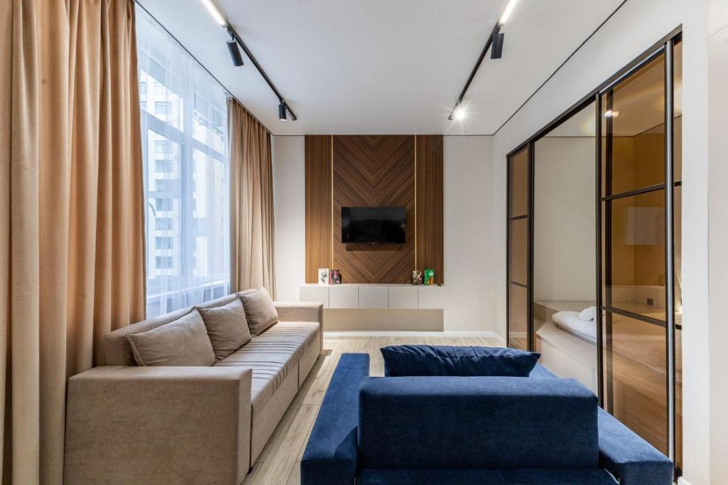 Люксовые апартаменты в центре столицы-258, Taldykolʼ