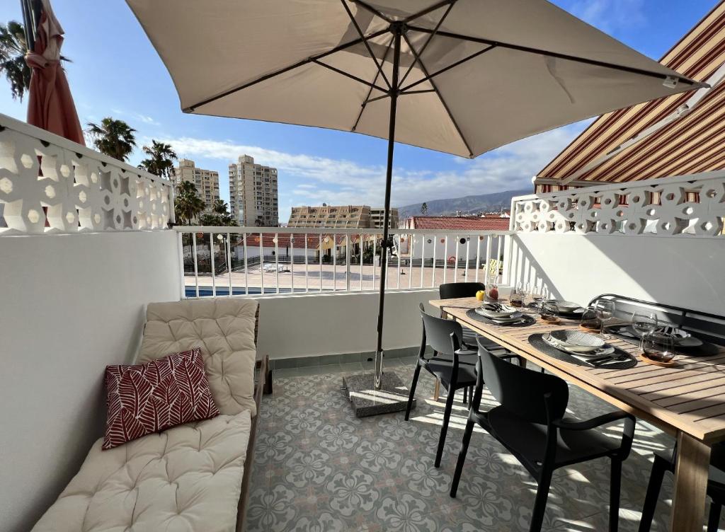 Patio Canario * Beach Escape / 2 rooms, 2 terraces & pool - 5