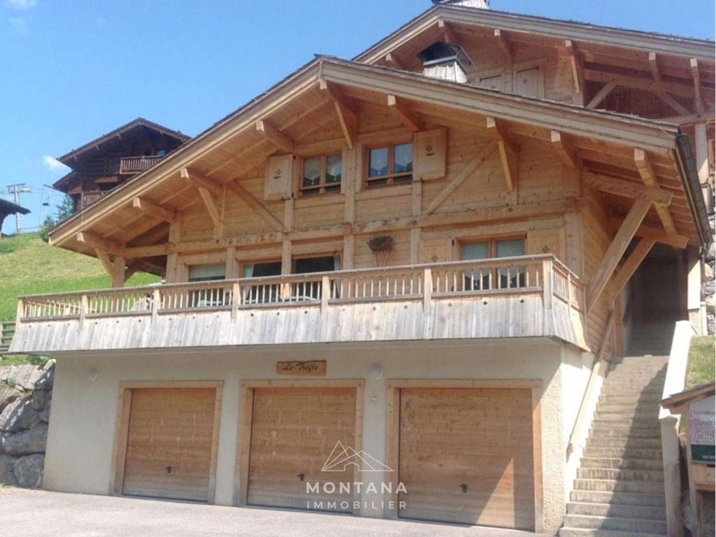 Triplex 8 pers. en Chalet Traditionnel, Pied des Pistes, Terrasse, Balcon, Parking - FR-1-458-164 - 1