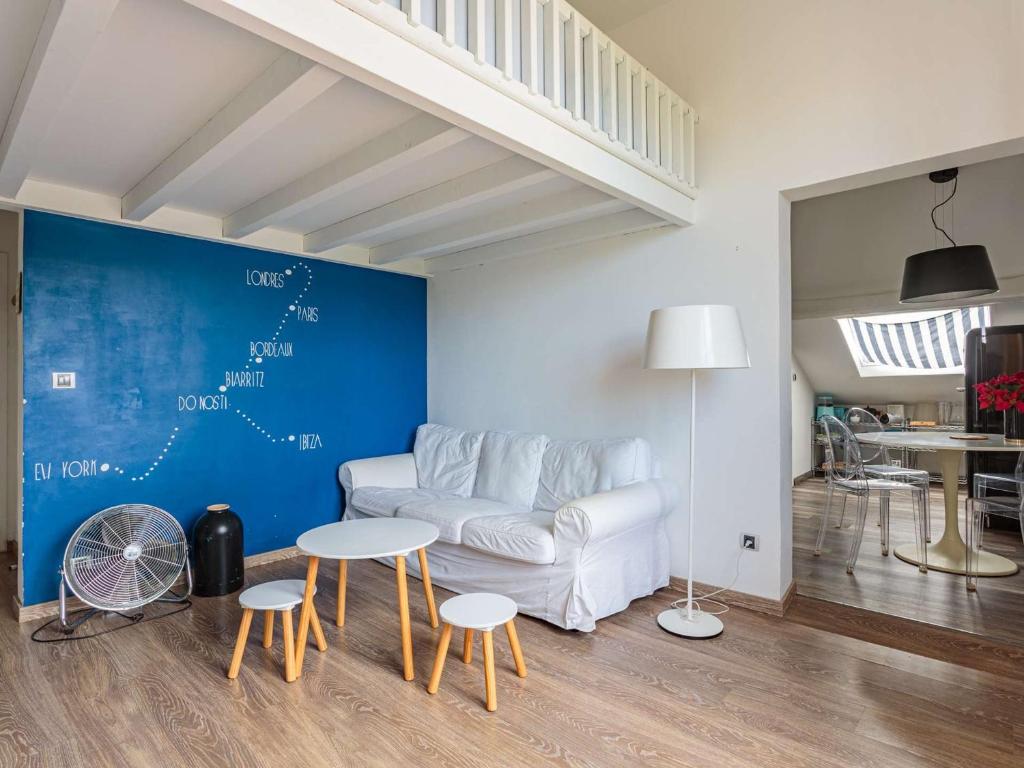 Charmant appartement 1 chambre avec mezzanine à 800m de la plage et près des commerces, Wi-Fi gratuit - FR-1-3-599 - 4