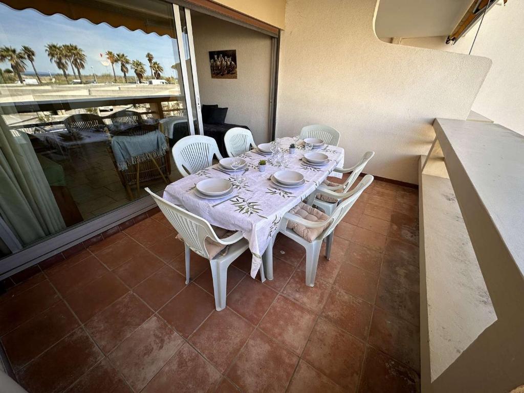 Marina 2 pièces bord de mer, parking privé, 5 pers - FR-1-731-77 - 4