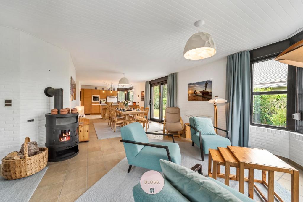 Stuifduinenhuis by BLOSS, villa aan de duinen met grote tuin, Koksijde