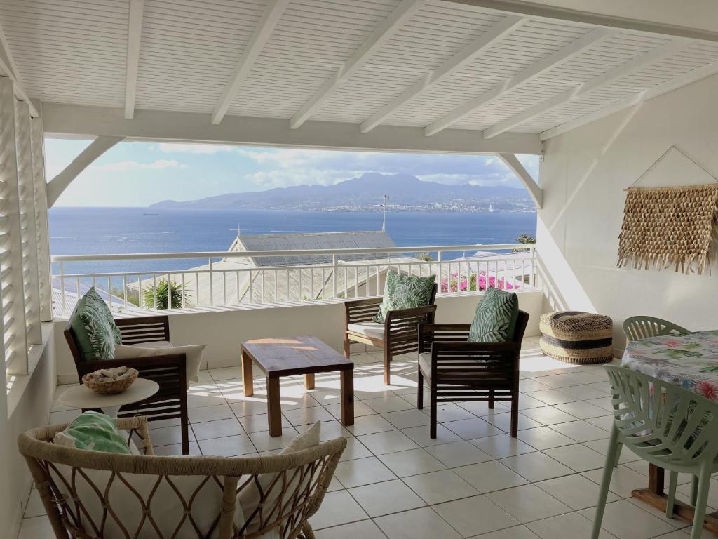 Ti Mor Bras - Vue mer panoramique - Grande terrasse, Les Trois-Îlets