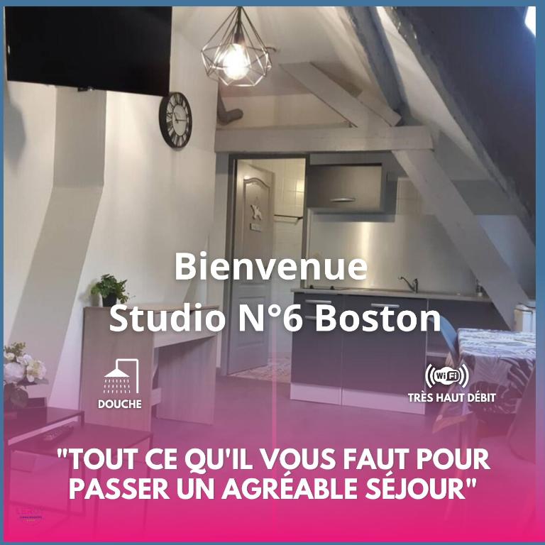 Studio N°6 Boston Conciergerie Leroy, Булонь-сюр-Мер