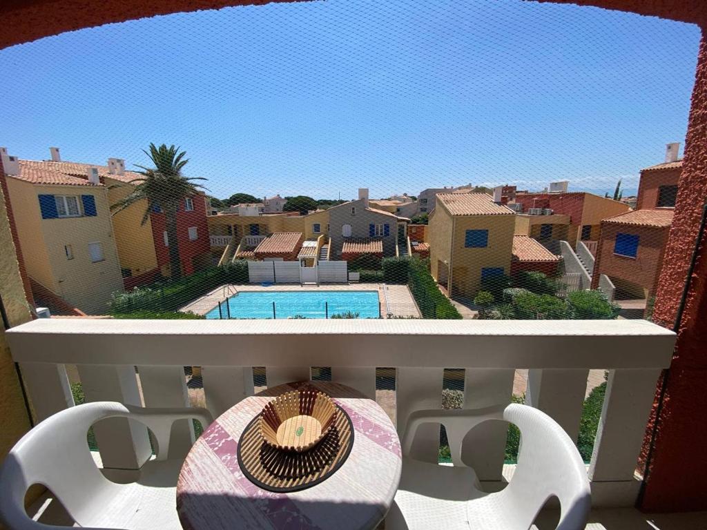 Studio Mezzanine 4 pers, Piscine, Port Barcarès - FR-1-81-617 - 1