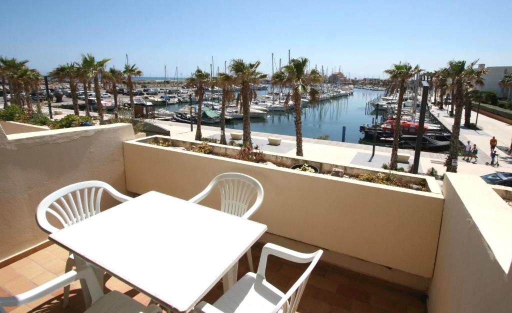 Studio avec vue paradisiaque sur port et mer, Le Barcarès