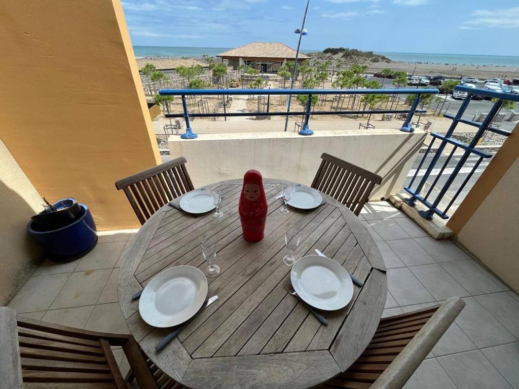 Studio face mer Saint Pierre La Mer 2BR203 - 1