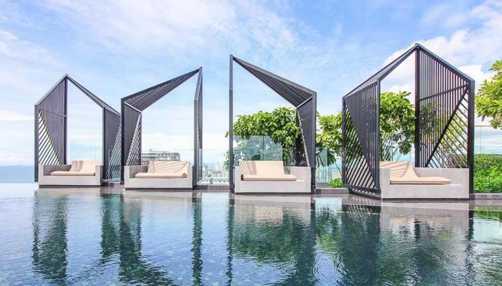 Edge芭提雅豪华公寓 单卧室套房 海滩商场步行几分钟, Pattaya Central